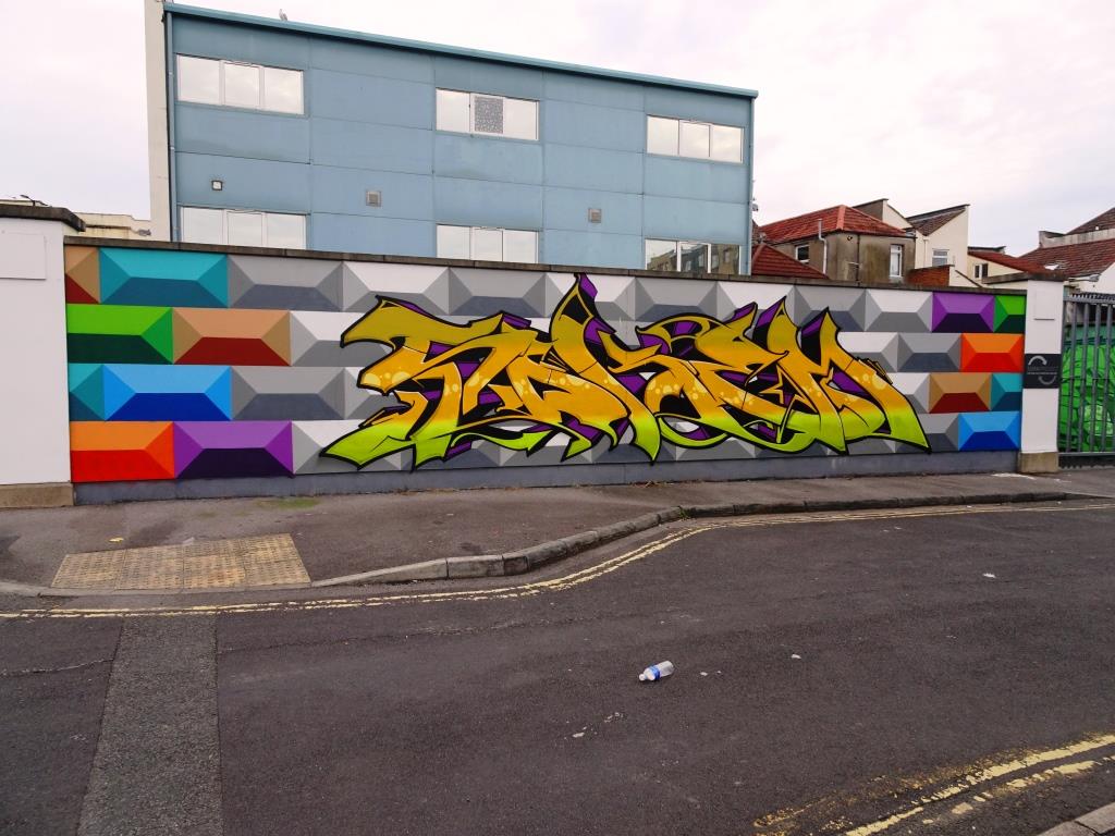 Paul Monsters and Soker, Waterloo Place, Bristol, June 2019