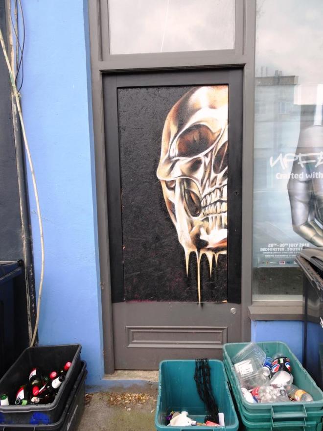 Jody door, North Street, Bristol, June 2019