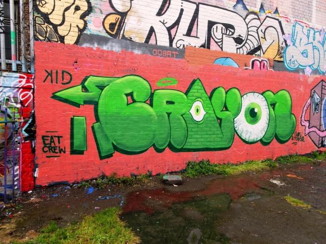 Kid Crayon, Dean Lane, Bristol, June 2019