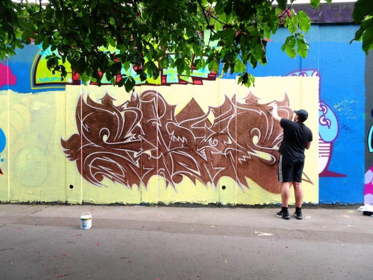 Elvs, M32 roundabout, Bristol, May 2019