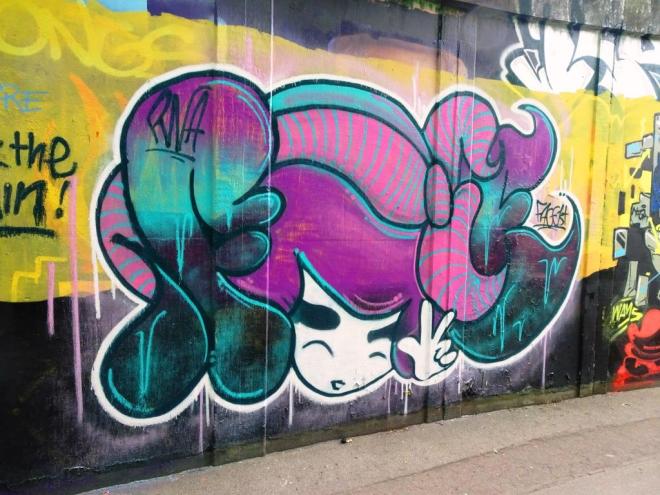 Face 1st, M32 roundabout, Bristol, June 2019