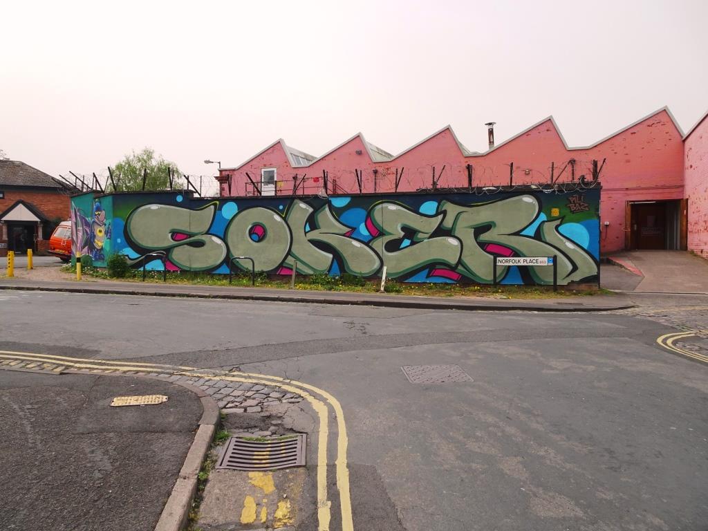 Soker, Norfolk Place, Bristol, April 2019