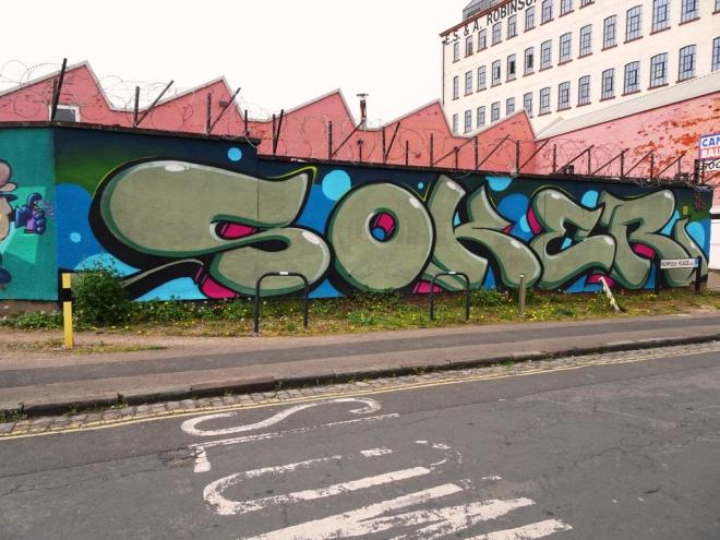 Soker, Norfolk Place, Bristol, April 2019
