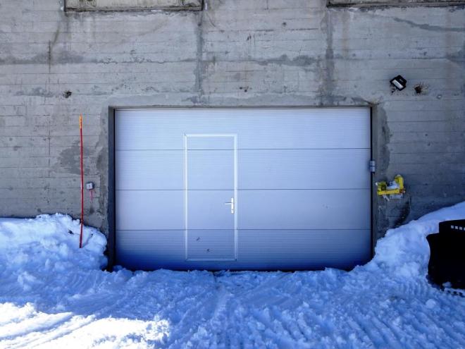 Door within a door, Grand Platieres, Flaine, March 2019
