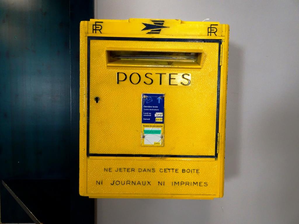 Post box, Flaine March 2019