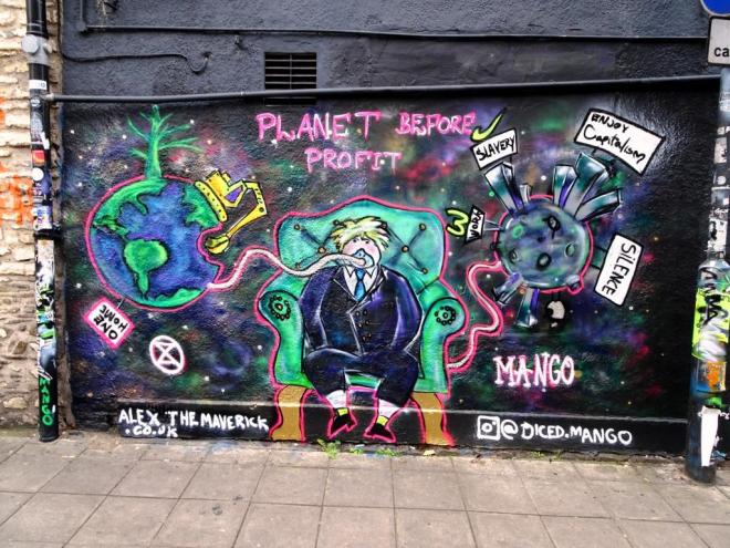 Diced Mango, Moon Street, Bristol, July 2019