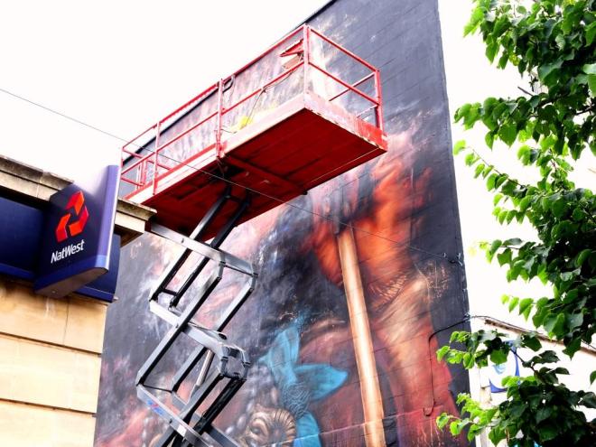 Dale Grimshaw, North Street, Bristol, July 2019