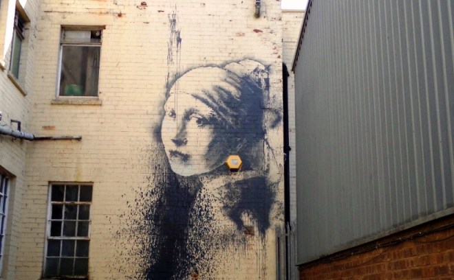 Banksy, Honover Place, Bristol, August 2015