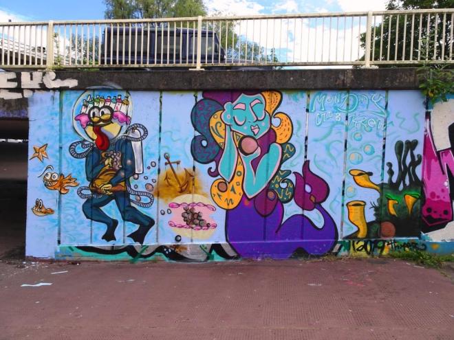 Conrico and Tasha Bee, New Stadium Road, Bristol, July 2019