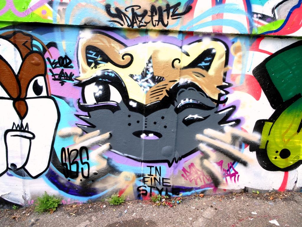 Daz Cat, M32 Roundabout, Bristol, July 2019