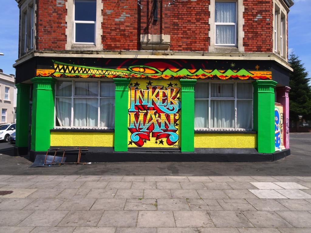 Inkie and Rowdy, Wilder Street, Bristol, July 2019