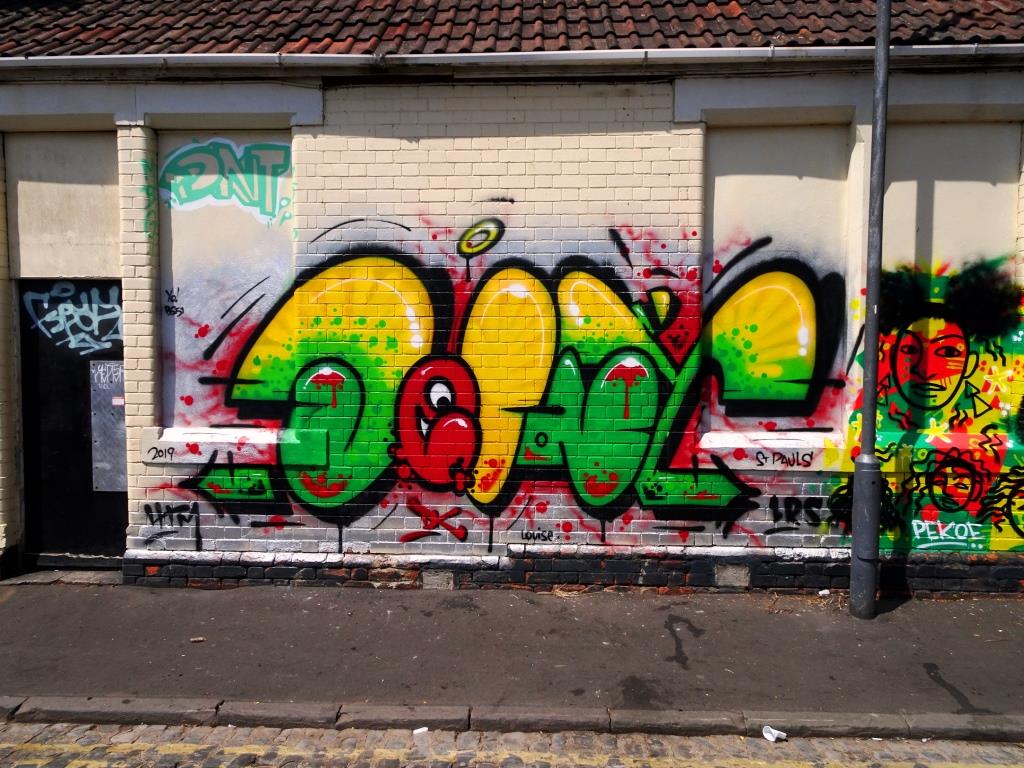 Decay, Wilder Street, Bristol, July 2019