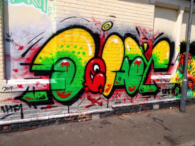 Decay, Wilder Street, Bristol, July 2019