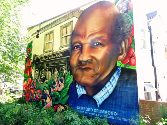 Michele Curtis and Paintsmiths, St Agnes Park, Bristol, July 2019