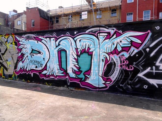 DNT, Moon Street, Bristol, July 2019