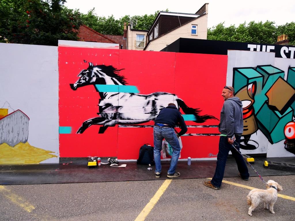 Deeds, Upfest, Bristol, July 2018