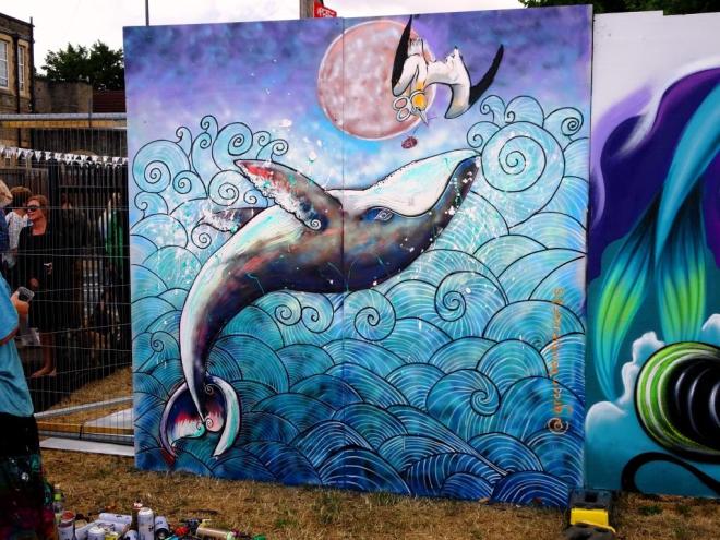 Adelle Gough, Upfest, Bristol, July 2018