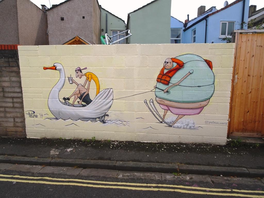 Pelmo, Lucky Lane, Bristol, August 2019