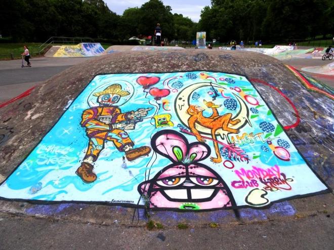 Conrico, Nevergiveup, Nightwayss, St George, Bristol, July 2019