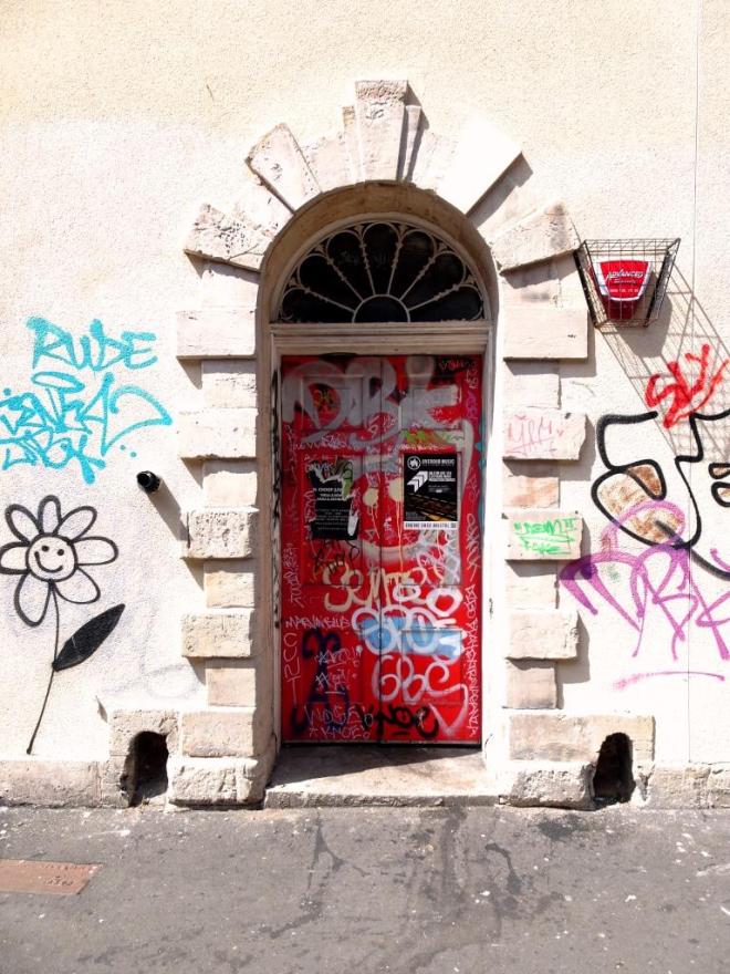 DBK door, St Paul's, Bristol, July 2019