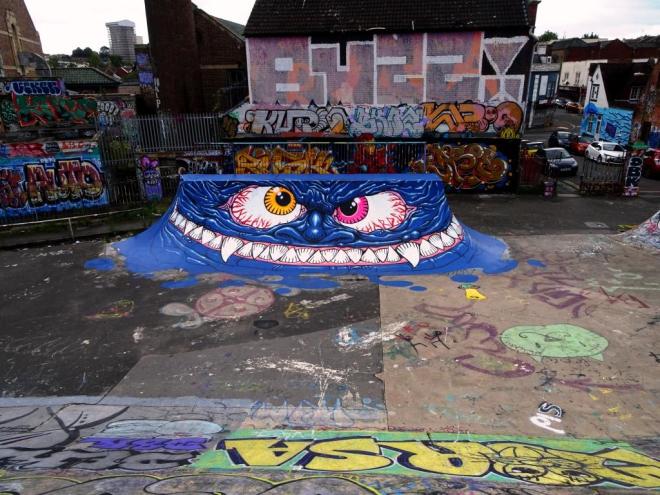 Feek, Dean Lane, Bristol, August 2019