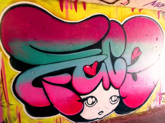 Face 1st, M32 roundabout, Bristol, September 2019