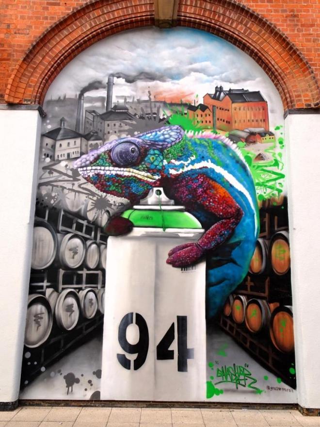 Gnasher, Paint festival 2018, Cheltenham, September 2019