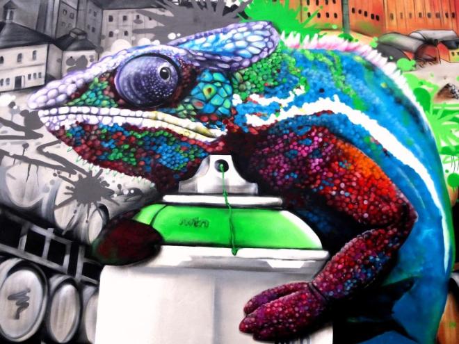 Gnasher, Paint festival 2018, Cheltenham, September 2019