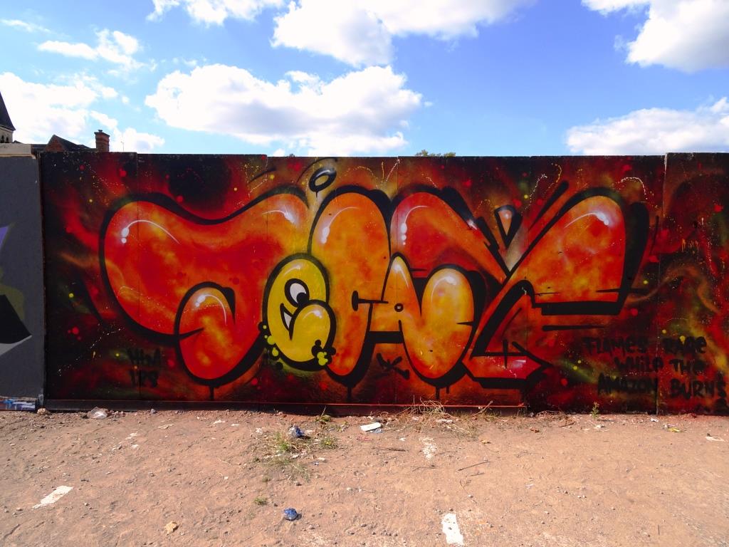 Decay, Paint festival 2019, Cheltenham, September 2019