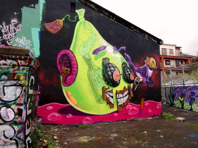 3 Dom and Sled One, Dean Lane, Bristol, September 2019