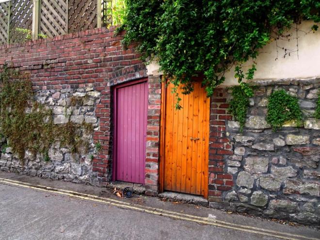 Hotwells doors, Bristol, August 2019