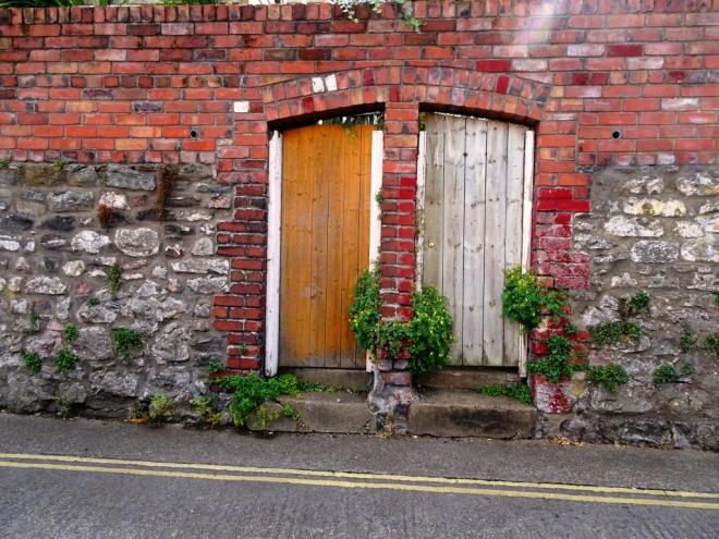 Hotwells doors, Bristol, August 2019