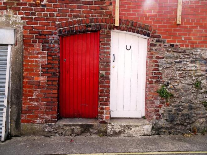 Hotwells doors, Bristol, August 2019