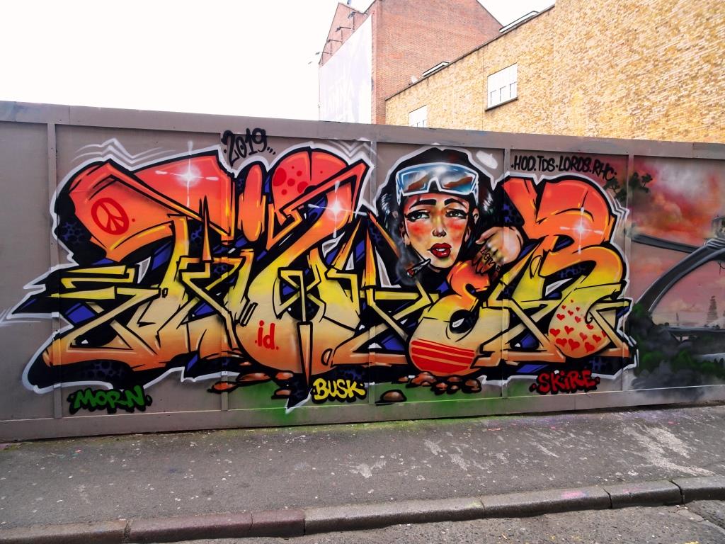 Tizer, Shoreditch, London, April 2019