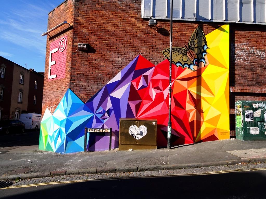 e5 Creatives and Emma Jayne Holloway, Hillgrove Street, Bristol, September 2019