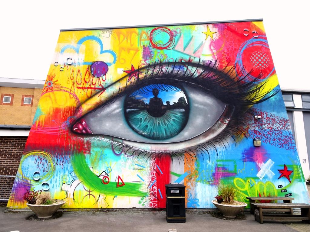 My Dog Sighs, Paint Festival 2018, Cheltenham, September 2019