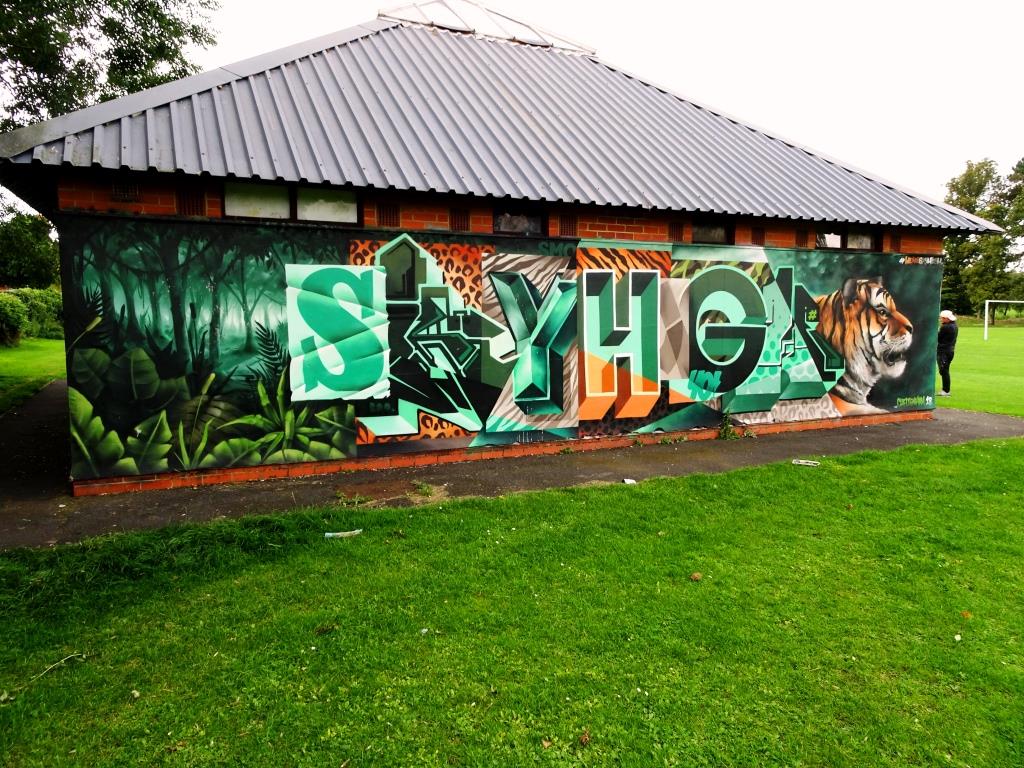 SkyHigh, Paint Festival 2018, Cheltenham, September 2019