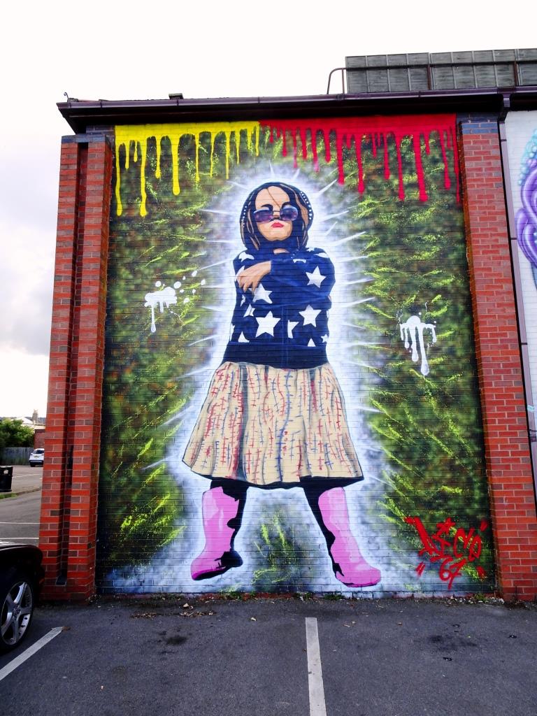 Dice 67, Paint Festival 2018, Cheltenham, September 2019