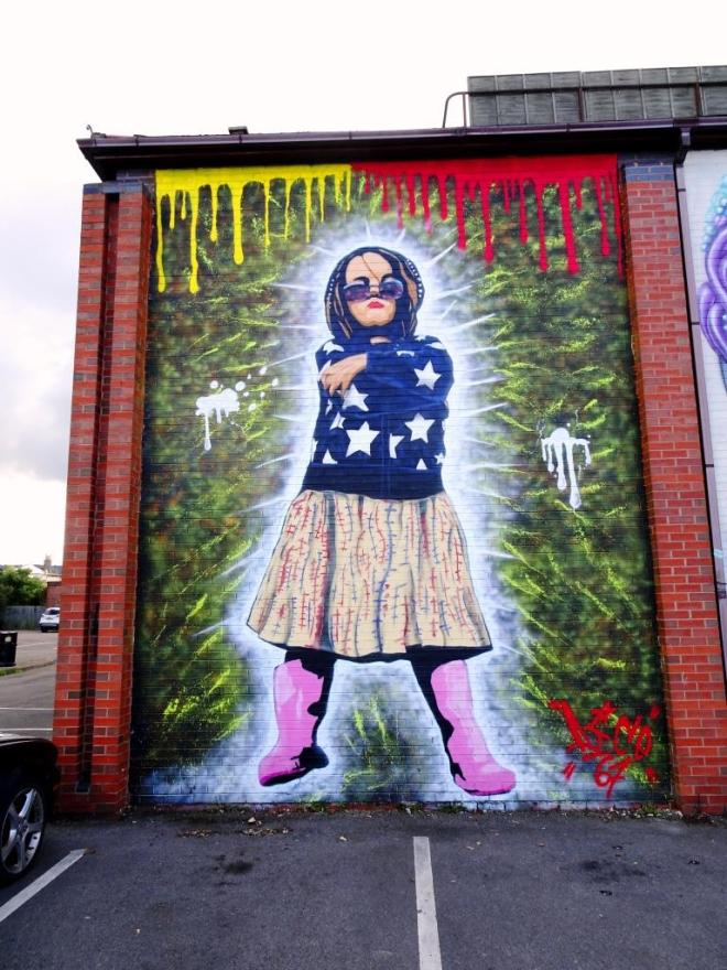 Dice 67, Paint Festival 2018, Cheltenham, September 2019