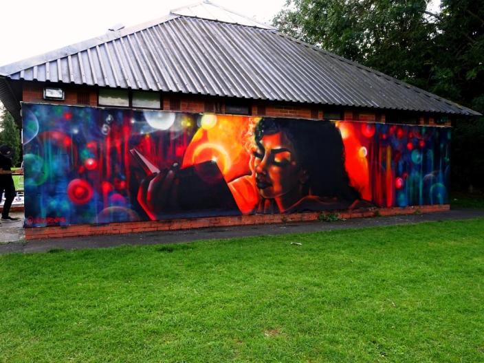 Hazard, Paint Festival 2019, Cheltenham, September 2019