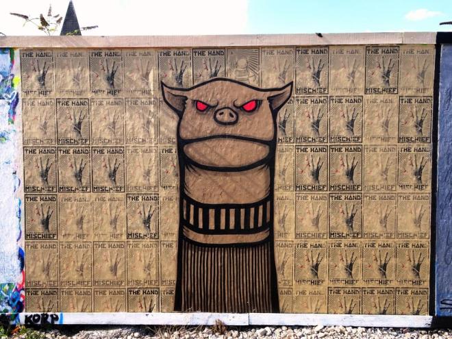 Korp, Paint Festival 2019, Cheltenham, September 2019