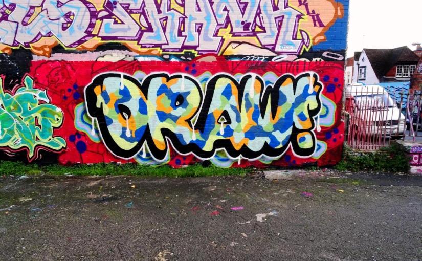 Mr Draws, Dean Lane, Bristol, October 2019