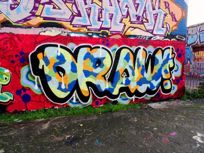 Mr Draws, Dean Lane, Bristol, October 2019