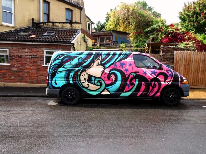 Inkie, St Werburghs, Bristol, October 2019