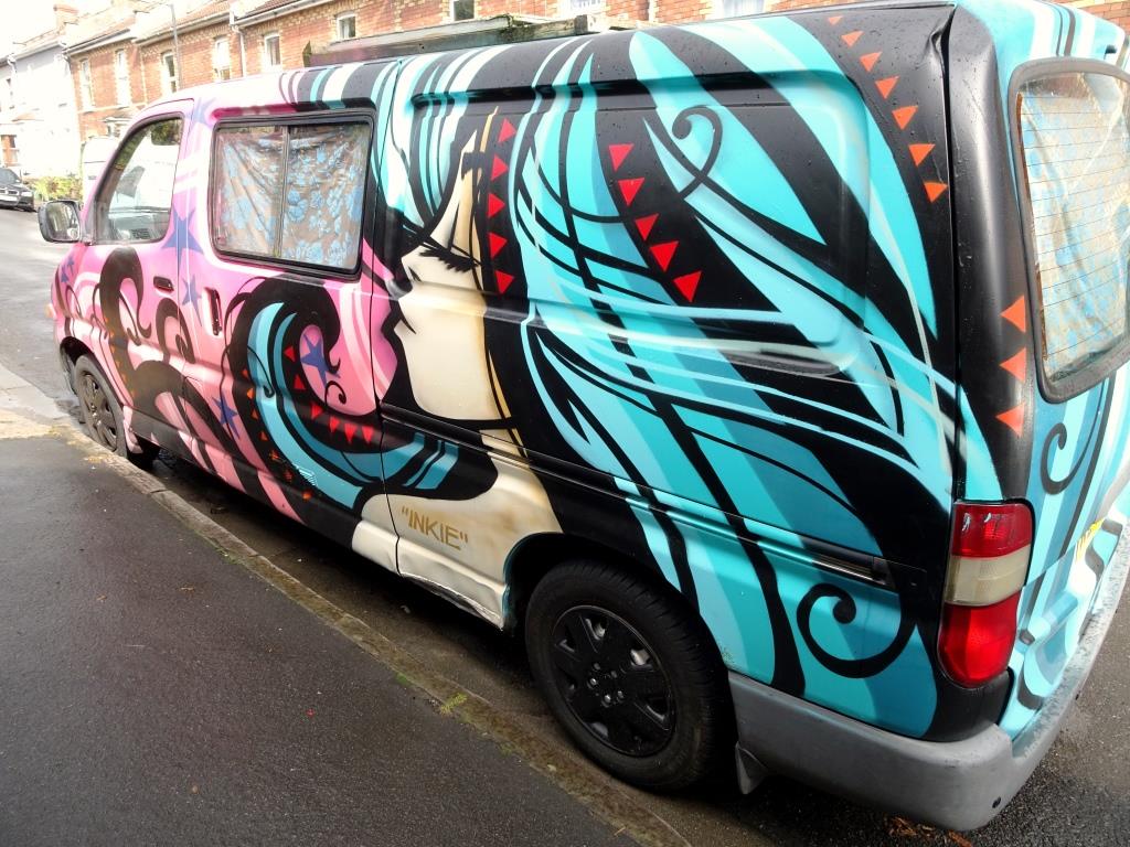 Inkie, St Werburghs, Bristol, October 2019