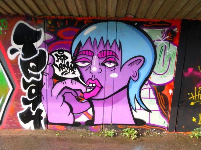 Lobe, M32 Cycle path, Bristol, October 2019