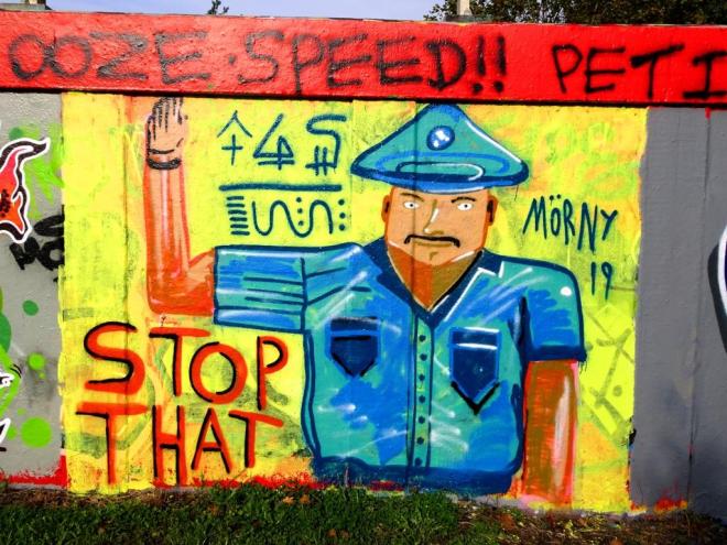 Morny, M32 roundabout, Bristol, October 2019