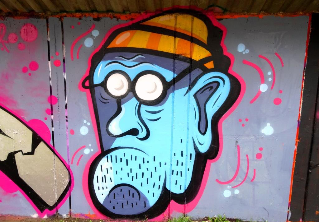 Lobe, M32 cycle path, Bristol, November 2019