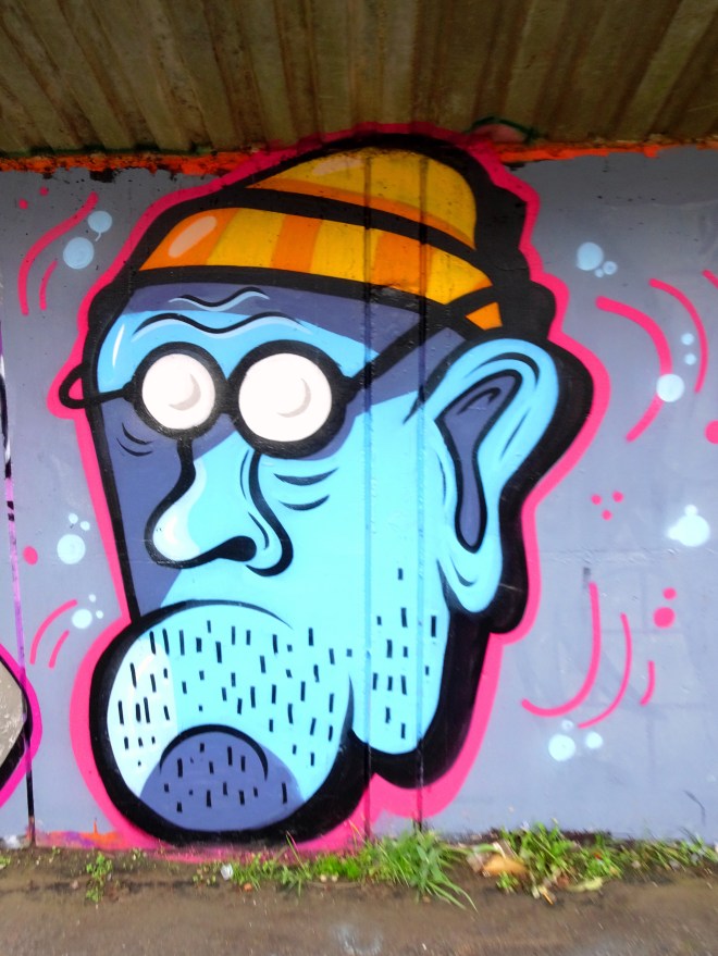 Lobe, M32 cycle path, Bristol, November 2019