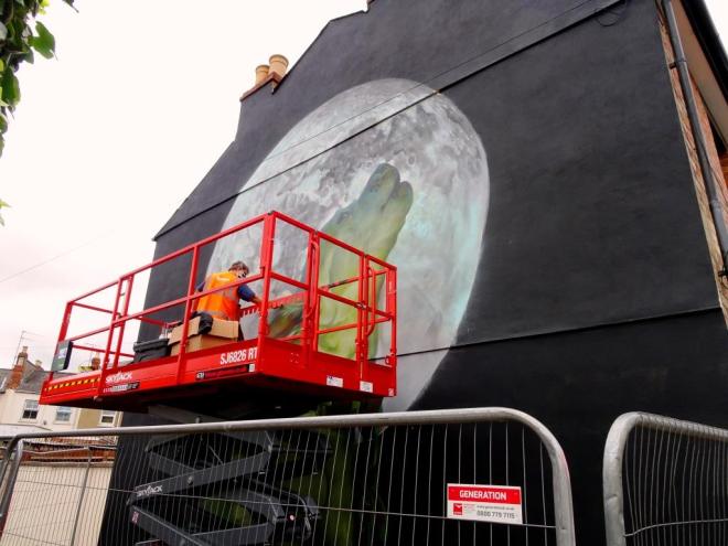 Irony, Paint Festival 2019, Cheltenham, September 2019